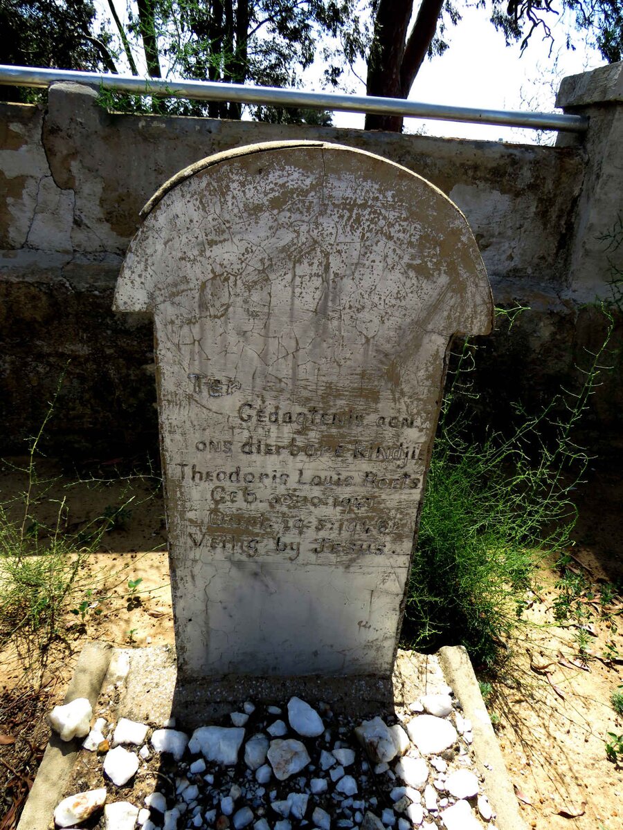 ROETS Theodoris Louis 1947-1948 