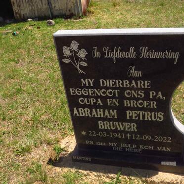 BRUWER Abraham Petrus 1941-2022