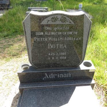 BOTHA Pieter Willem Adriaan 1986-1994