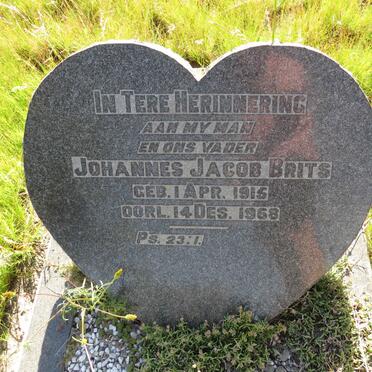 BRITS Johannes Jacob 1915-1968