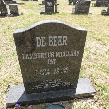 BEER Lambertus Nicolaas, de 1938-2005 