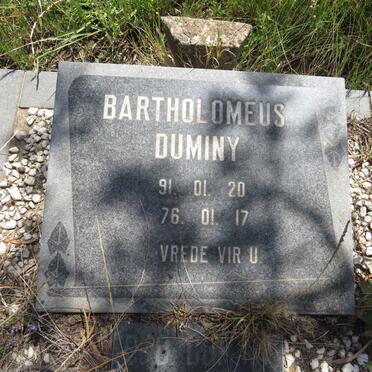 DUMINY Bartholomeus 1891-1976 :: DUMINY B.O. 1935-1997 _1