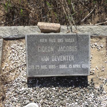 DEVENTER Gideon Jacobus, van 1885-1959 