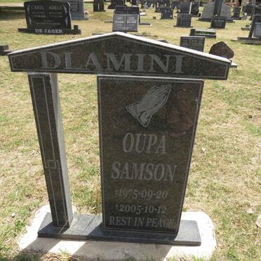 DLAMINI Oupa Samson 1975-2005