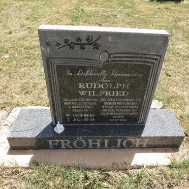 FROHLICH Rudolph Wilfried 1944-2021