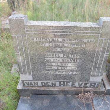 HEEVER Carel Pieter, van den 1881-1947 & Magdalena Cornelia Petronella 1884-1975 _1