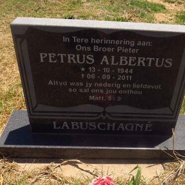 LABUSCHAGNE Petrus Albertus 1944-2011