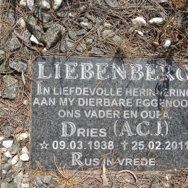 LIEBENBERG A.C.J. 1938-2011