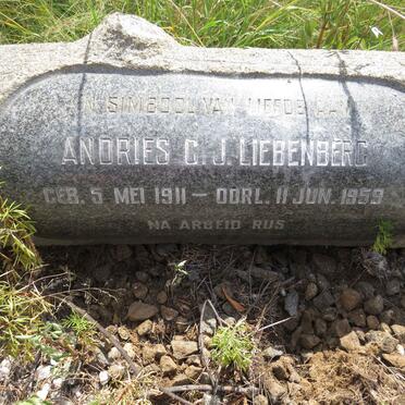 LIEBENBERG Andries C.J. 1911-1959