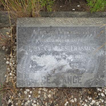 LANGE John Charles Erasmus, de 1908-1955