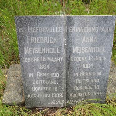 MEISENHOLL Friedrich 1864-1938 & Anna 1864-1949