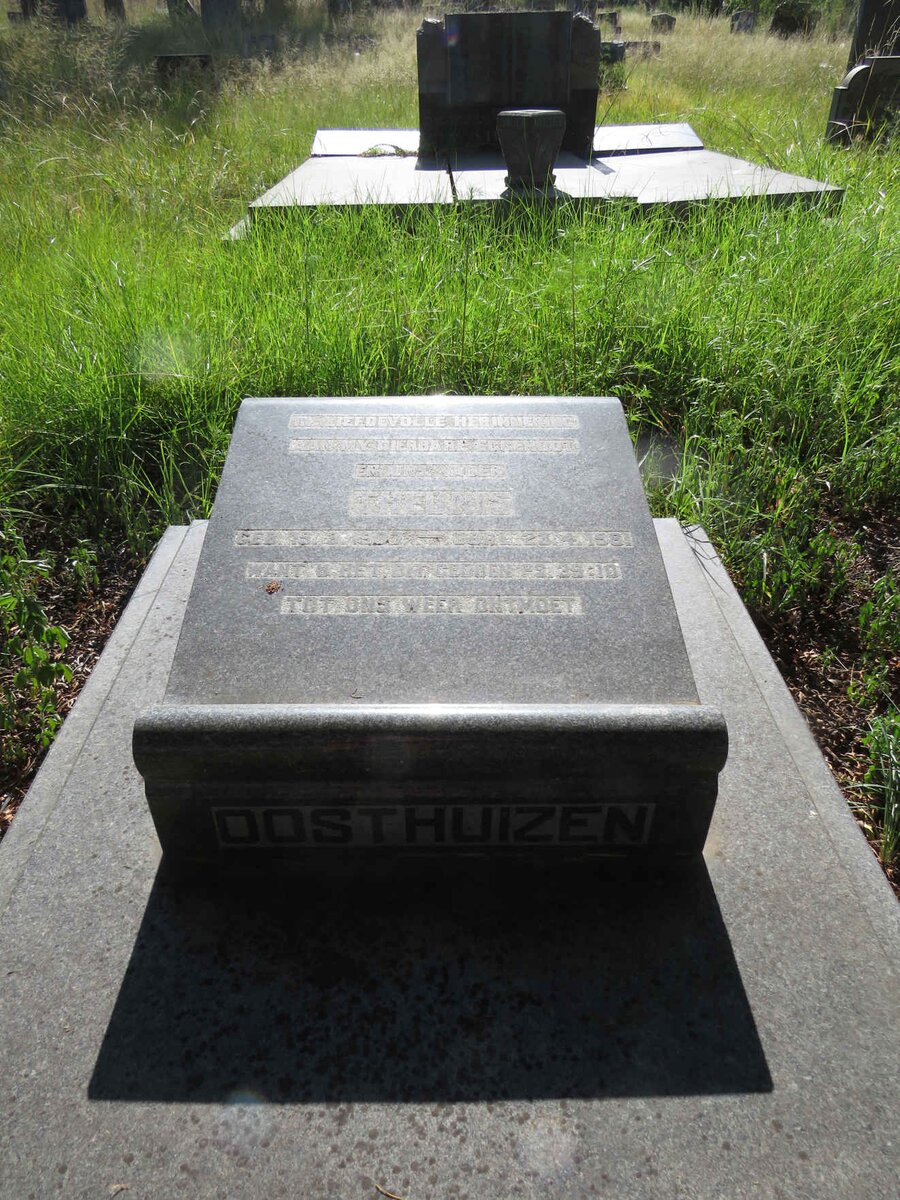 OOSTHUIZEN Theunis 1907-1981 _1