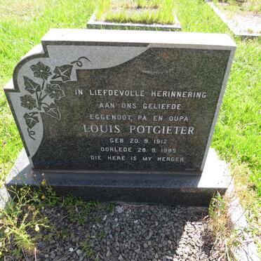 POTGIETER Louis 1912-1985