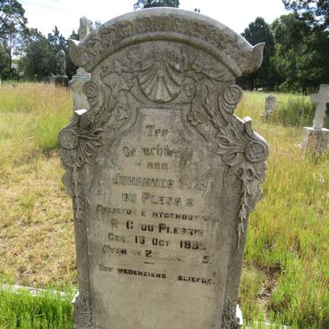 PLESSIS Johannes P.J., du 1859-1915 