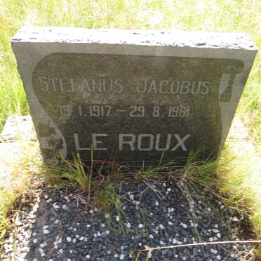 ROUX Stefanus Jacobus, le 1917-1961