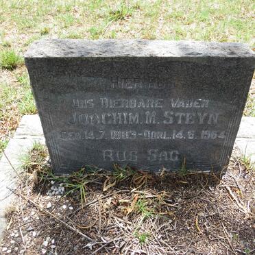 STEYN Joachim M. 1883-1964