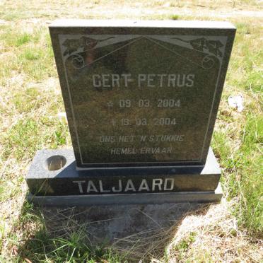 TALJAARD Gert Petrus 2004-2004