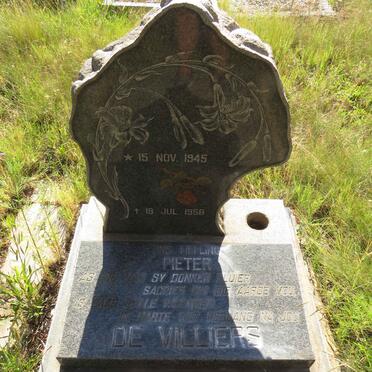 VILLIERS Pieter, de 1945-1958