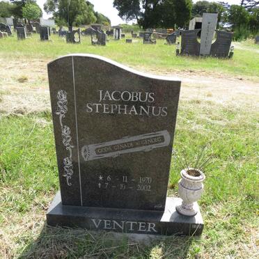 VENTER Jacobus Stephanus 1970-2002