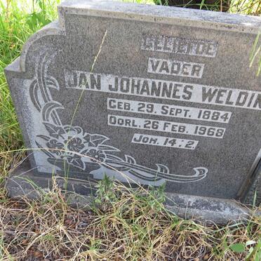 WELDING Jan Johannes 1884-1968