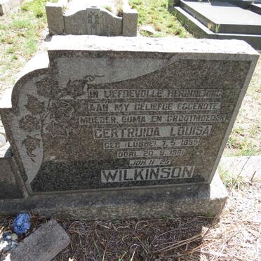 WILKINSON Hermanus Bernardus 1887-1965 & Gertruida Louisa LUBBE 1895-1981 _2