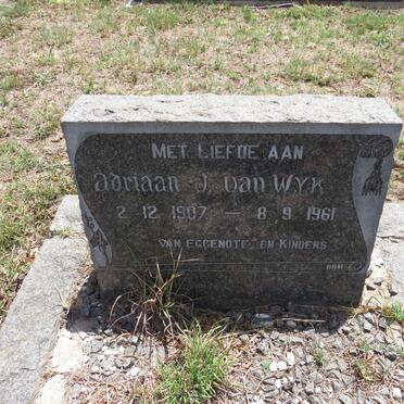 WYK Adriaan J., van 1907-1961