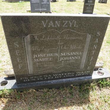 ZYL Josebus Maree, van 1936-200? & Susanna Johanna 1934- 