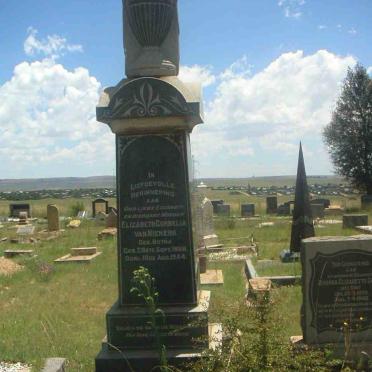 NIEKERK Elizabeth Cornelia, van nee BOTHA 1888-1944