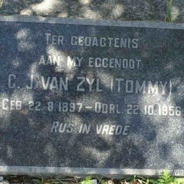 ZYL C.J., van 1897-1956