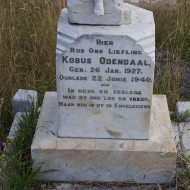 ODENDAAL Kobus 1927-1940