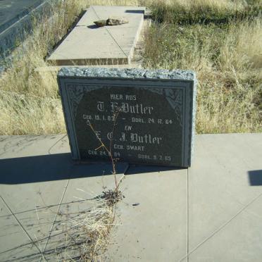 BUTLER D.H. 1883-1964 &amp; E.C.J. SWART 1884-1965