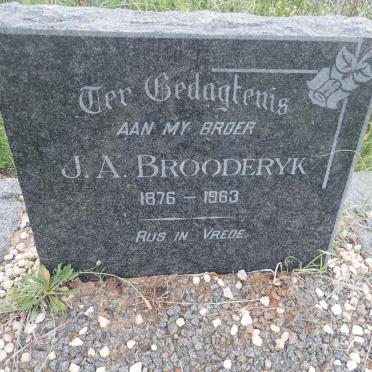 BROODERYK J.A. 1876-1963