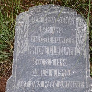 BOUWER Antonie C.L. 1945-1945