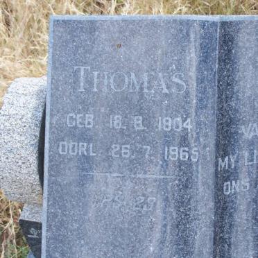 BUTLER Thomas 1904-1965