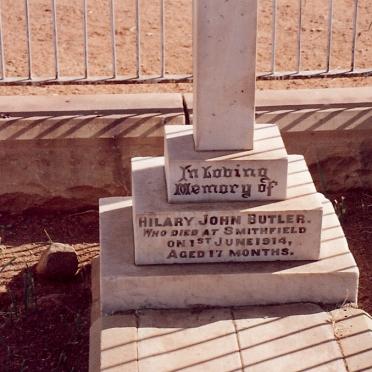 BUTLER Hilary John -1914