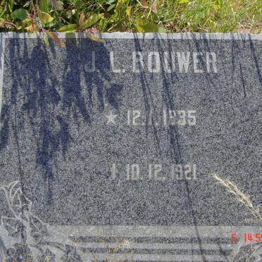 BOUWER J.L. 1935-1921