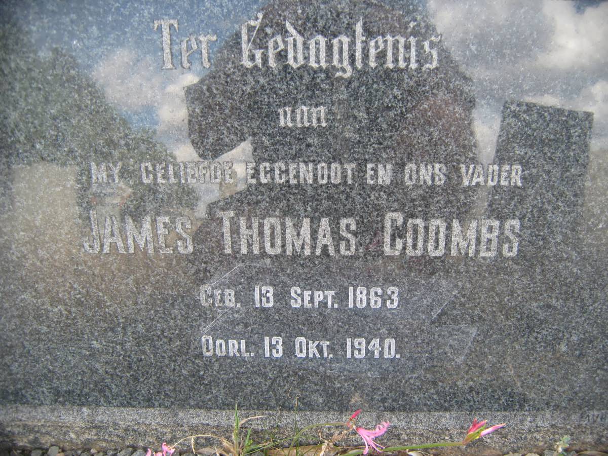 COOMBS James Thomas 1863-1940