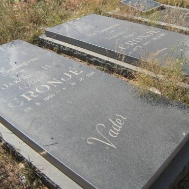 CRONJÉ Jakobus H. 1900-1988 &amp; Martha C. 1906-1991