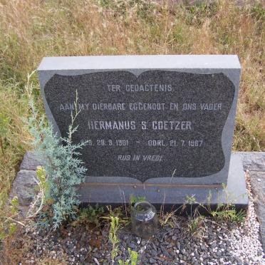 COETZER Hermanus S. 1901-1967