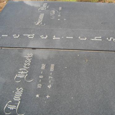 DIEDERICHS Louis Wessels 1912-1988 &amp; Susanna Maria MENTZ 1920-
