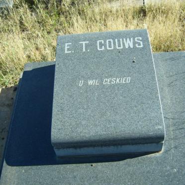 GOUWS E.T.