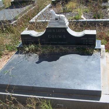 GOUWS Johan Georg 1965-1965 :: Lynette 1966-1966