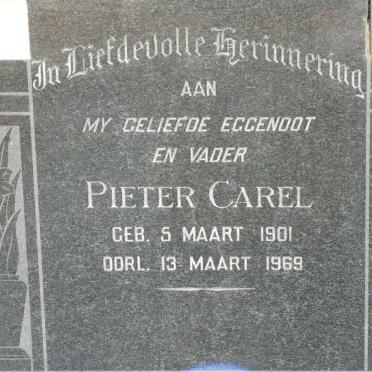 ROUX Pieter Carel, le 1901-1969 &amp; Maria E.M. SMITH 1900-