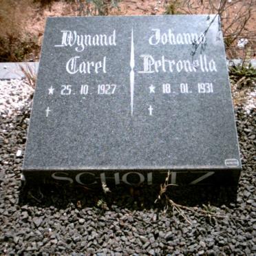 SCHOLTZ Wynand Carel 1927- &amp; Johanna Petronella 1931-