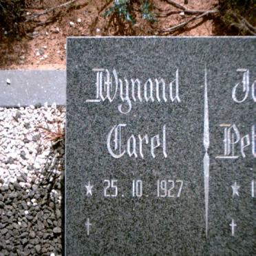 SCHOLTZ Wynand Carel 1927-