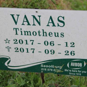 AS Timotheus, van 2017-2017