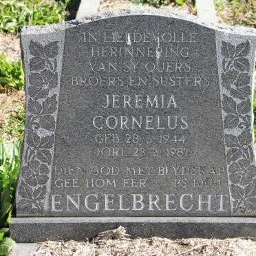 ENGELBRECHT Jeremia Cornelus 1944-1987
