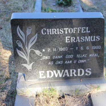 EDWARDS Christoffel Erasmus 1903-1980