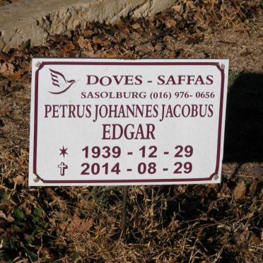 EDGAR Petrus Johannes Jacobus 1939-2014