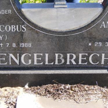ENGELBRECHT Barend Jacobus 1928-1988 &amp; Anna Catharina KOCH 1933-2012